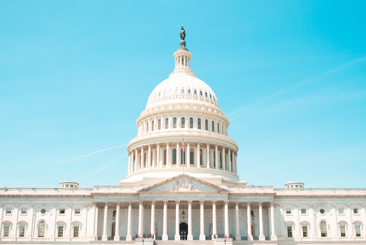 US Capitol Building — the seat of federal regulatory authority over peptides, compounding, and research-use-only frameworks